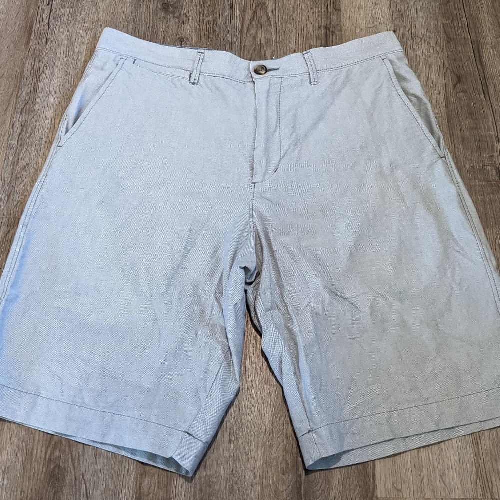 Merona men's shorts, blue, size 33